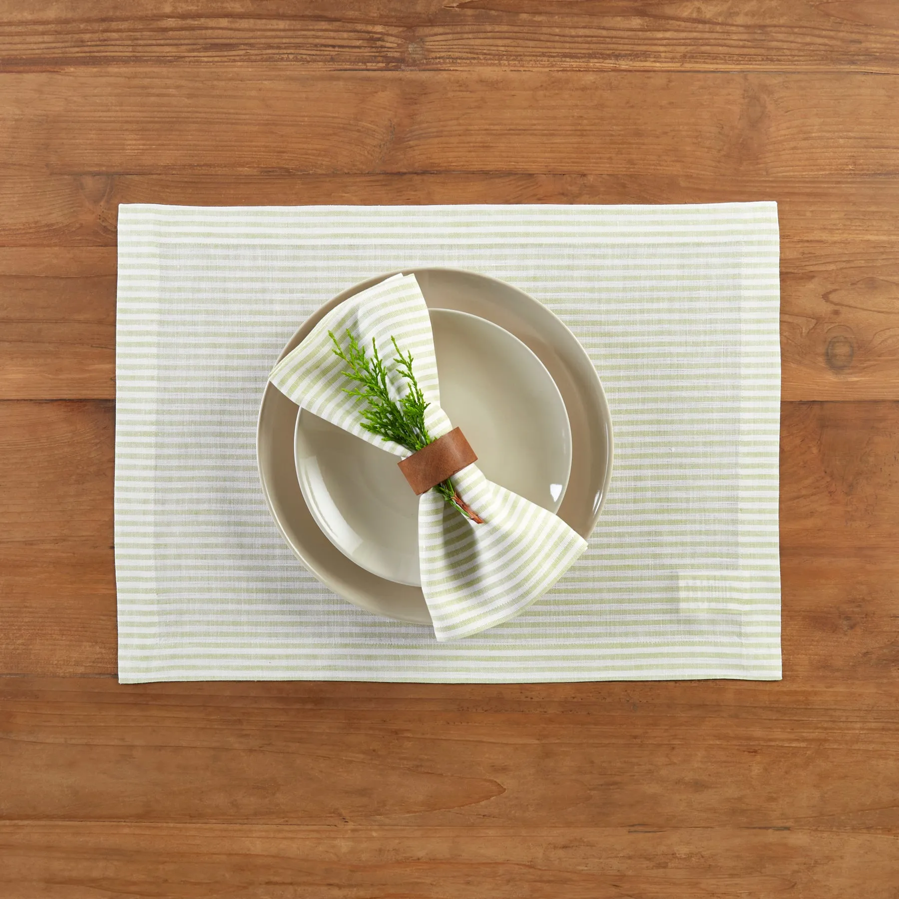 Narrow Stripe Placemats, Set of 4