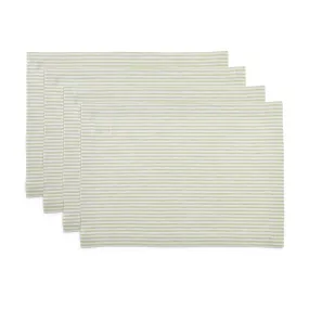 Narrow Stripe Placemats, Set of 4