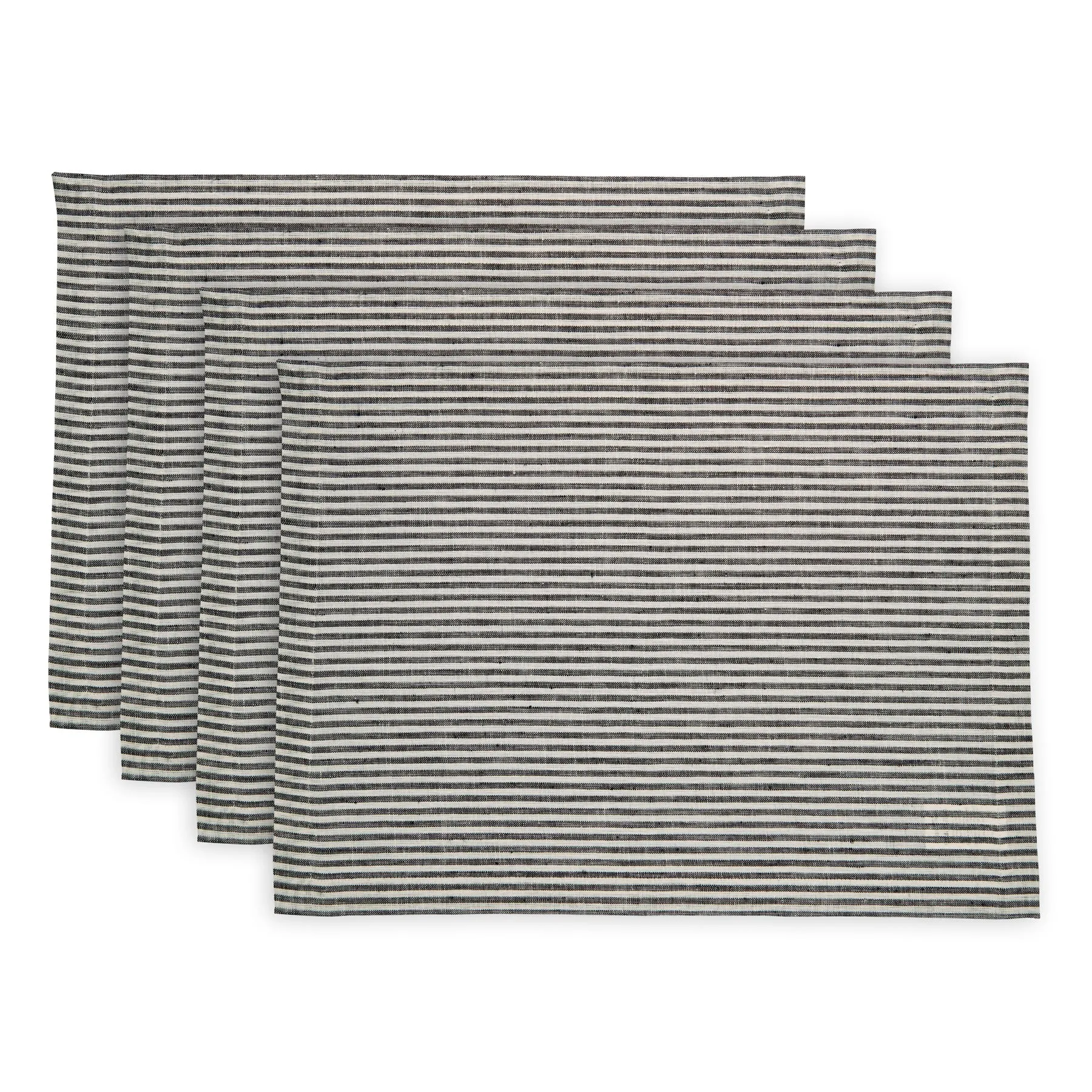 Narrow Stripe Placemats, Set of 4