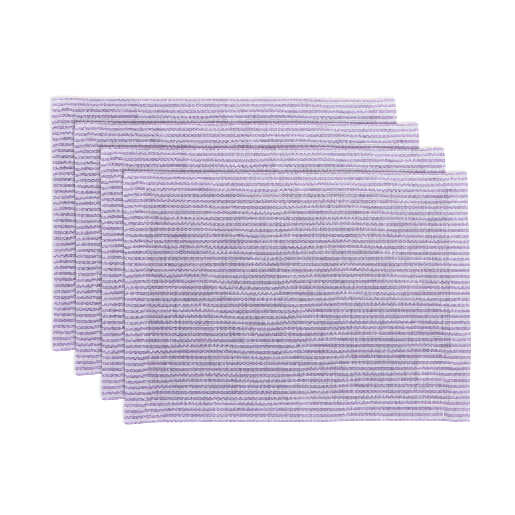 Narrow Stripe Placemats, Set of 4