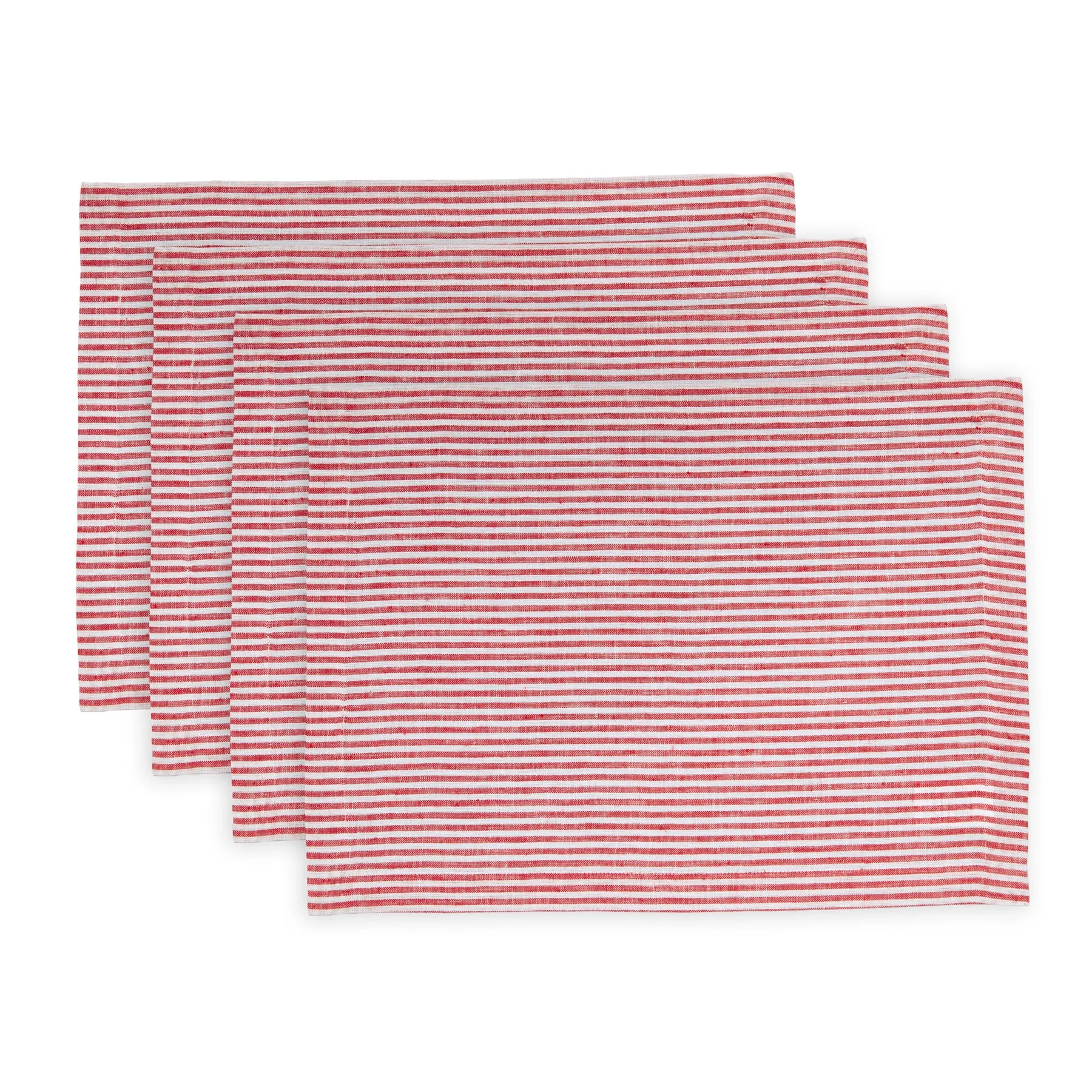 Narrow Stripe Placemats, Set of 4