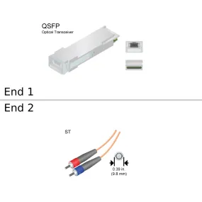 NetApp X1952A-R6 - 30m Data Cable with Plug MPO/2xST | MPO to ST Patch Panel,