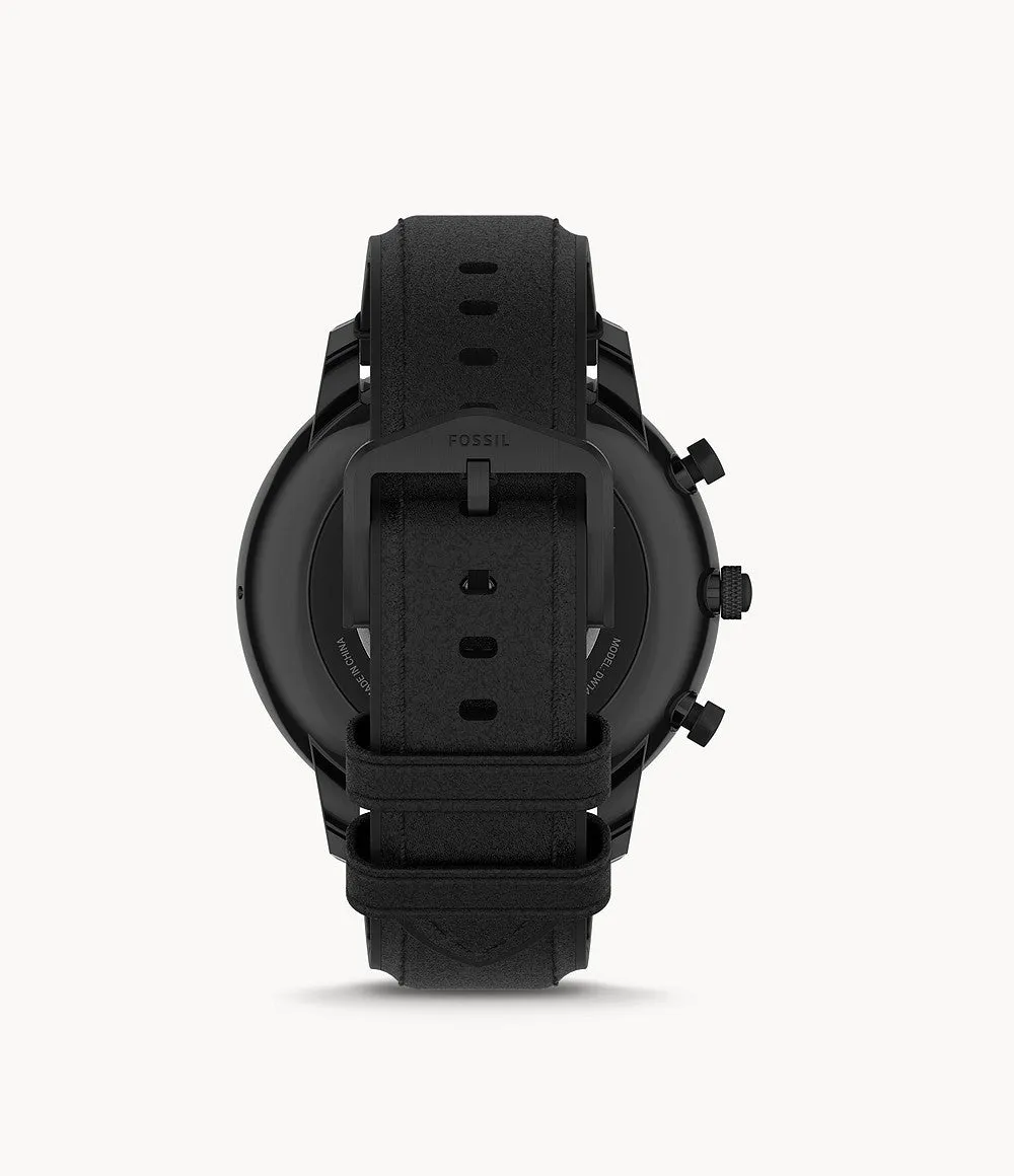 Neutra Gen 6 Hybrid Smartwatch Black Leather