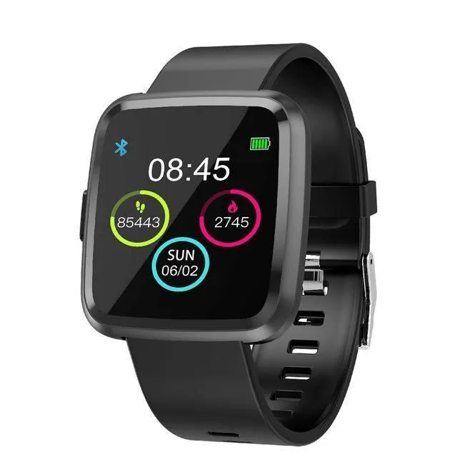 New IP67 Waterproof Fitness Tracker Heart Rate Monitor Blood Pressure Smartwatch Bracelet For iPhone Android