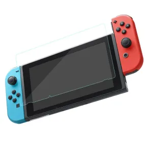 Nintendo Switch Console Screen Protector - 9H Tempered Glass Screen Protector with Installation Guide Stickers and Wipes