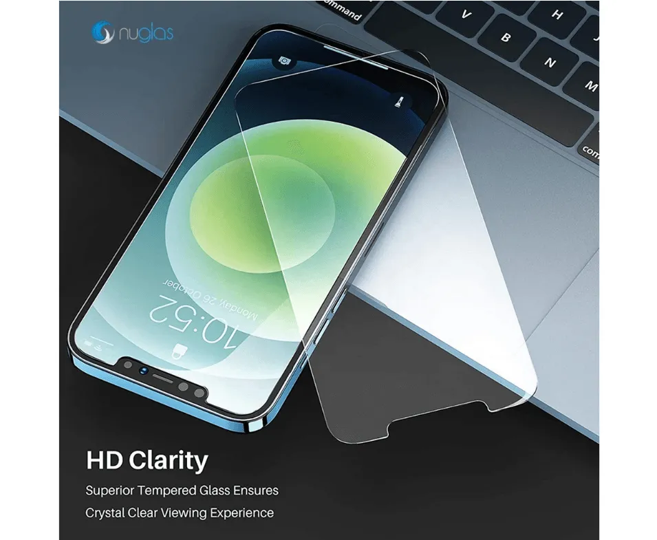 Nuglas Tempered Glass Protection (iPhone 14 & 13 & 13 Pro)