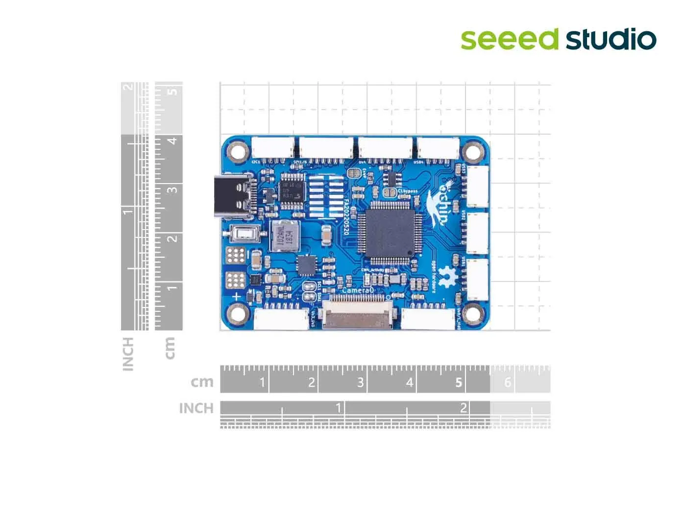 Ochin CM4 -Tiny Carrier Board for Raspberry Pi Compute Module 4（CM4）