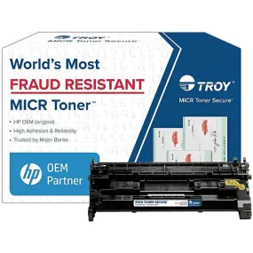 OEM Troy CF258A 58A MICR Toner Cartridge Black 3K