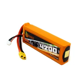 ORANGE 4200mAh 2S 35C (7.4 v) Lithium Polymer Battery Pack