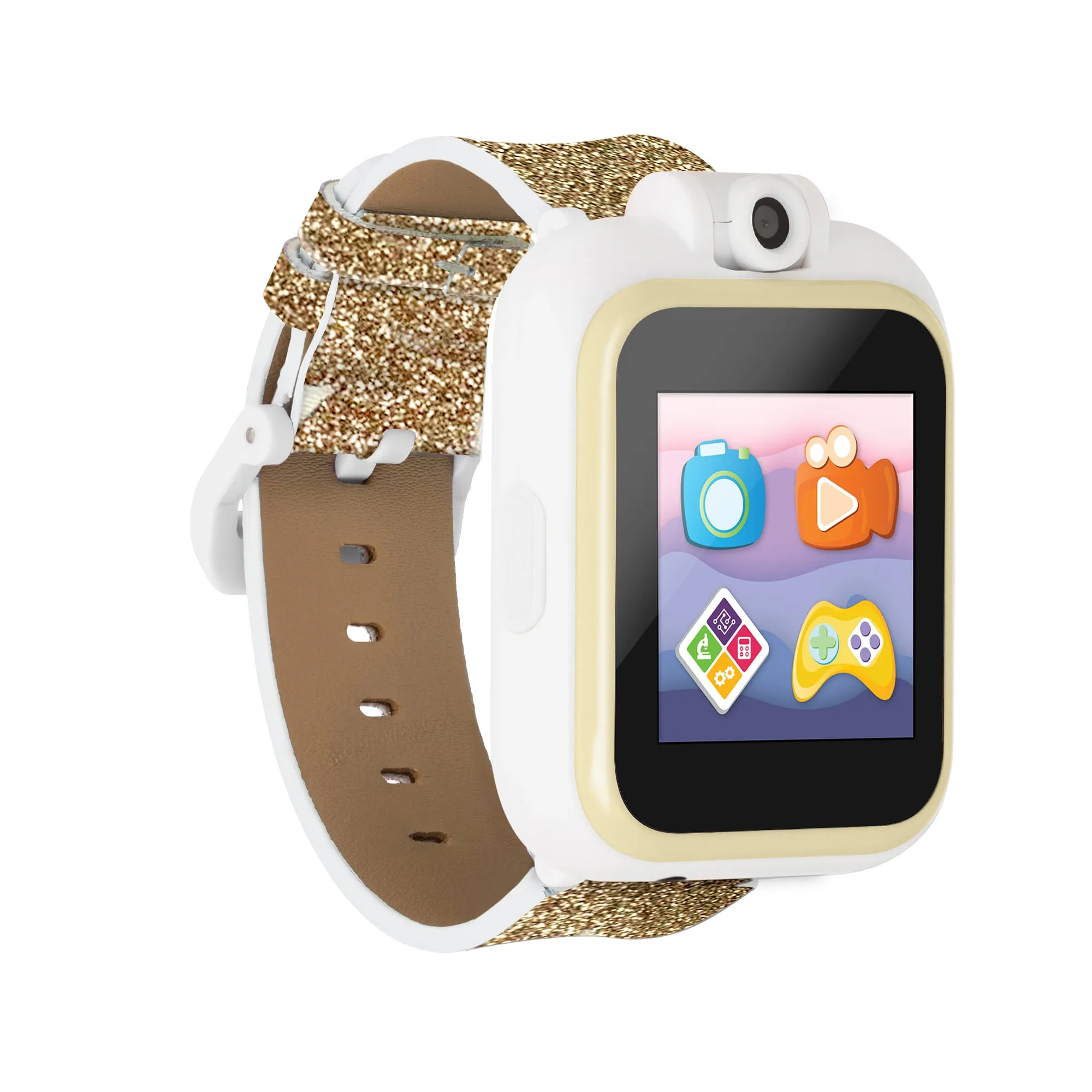 PlayZoom 2 Kids Smartwatch with Headphones: Gold Star Print