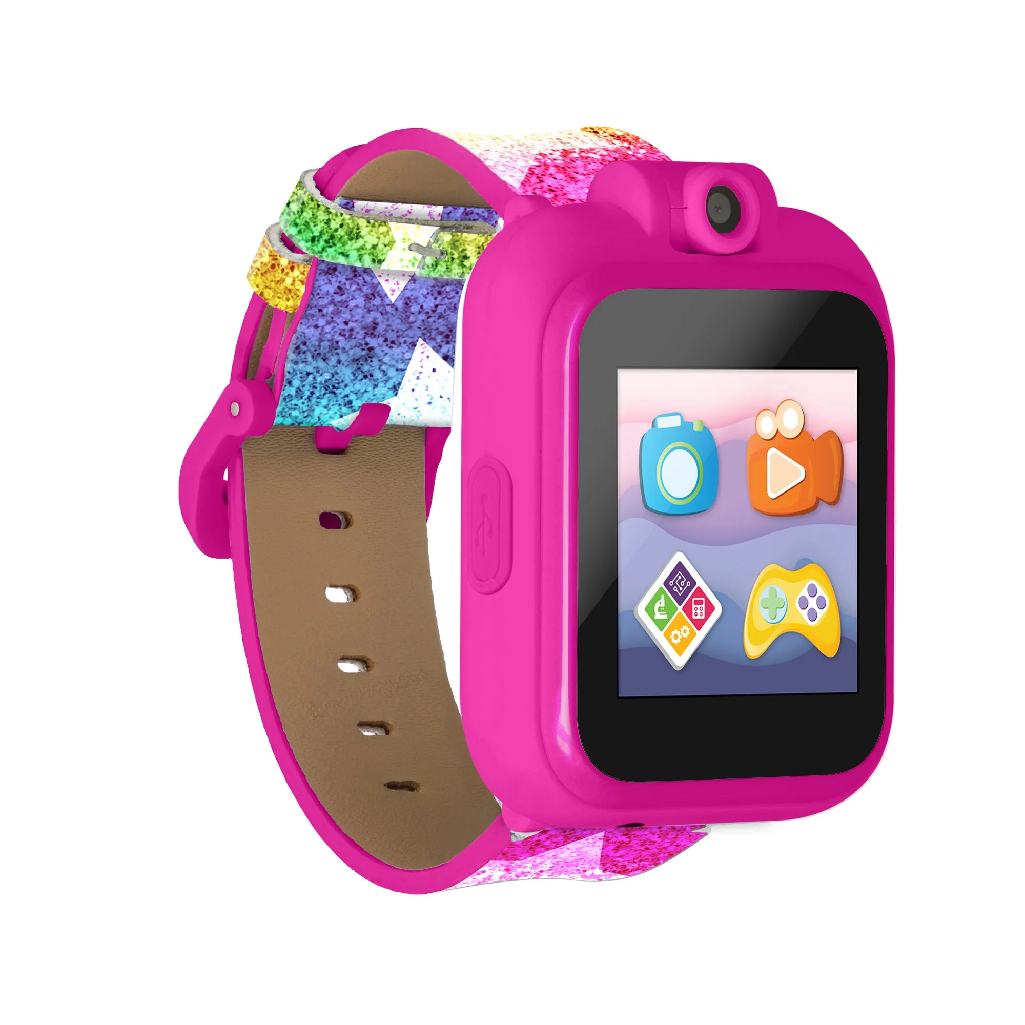 PlayZoom 2 Kids Smartwatch with Headphones: Rainbow Star Print