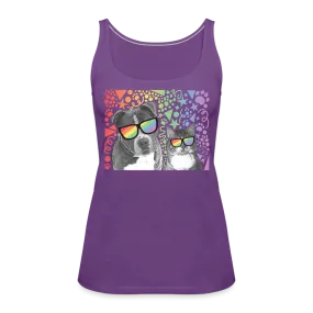 Pride Party Contoured Premium Tank Top