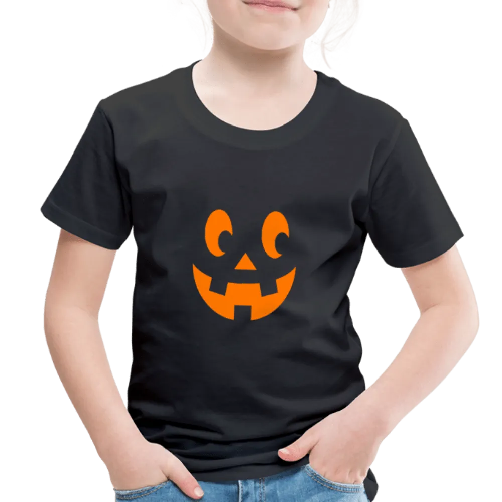 Pumpkin Face Toddler Halloween T-Shirt