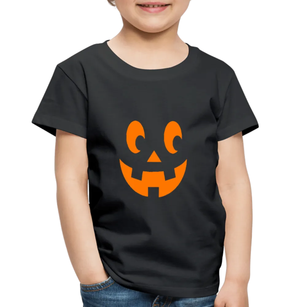 Pumpkin Face Toddler Halloween T-Shirt