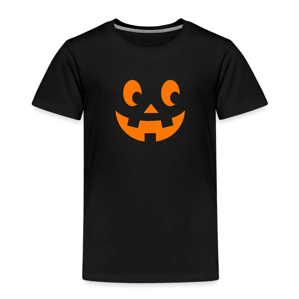 Pumpkin Face Toddler Halloween T-Shirt