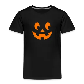 Pumpkin Face Toddler Halloween T-Shirt