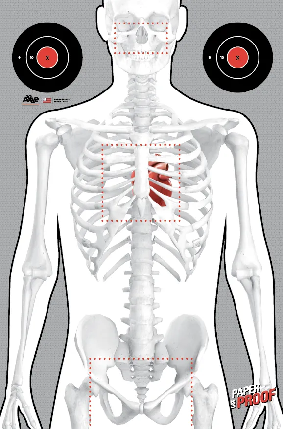 Red Skeleton - 2 Sided