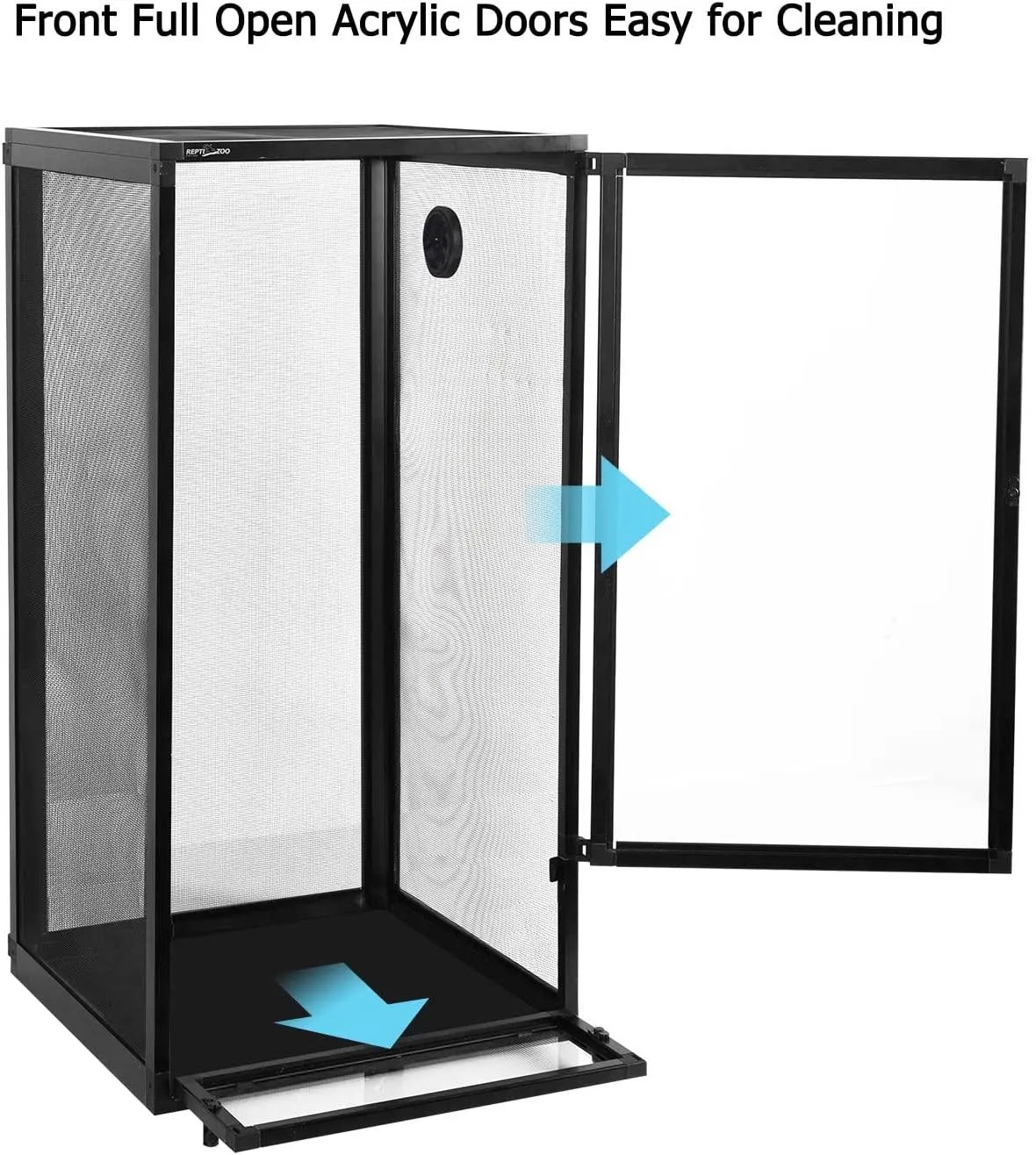 Replacement top Screen for Vertical Reptile Terrarium 18" x 18"x 36" Reptile Tank RK454590A