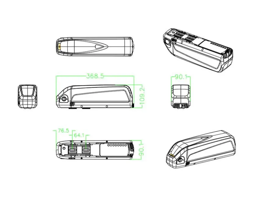 REVOLVE CHOPPER Battery