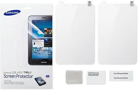 Samsung Screen Protector for 2.7 inch Galaxy Tab - Clear (Pack of 2)