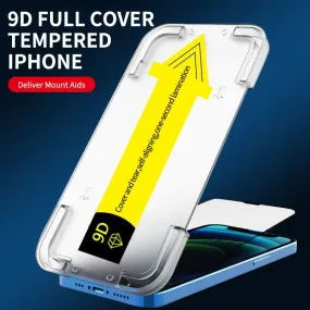 Screen Protector 9D Full Cover Tempered Glass For iPhone 12 13 14