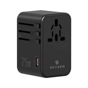 Skyzer SpeedMax 75W Fast Charging Travel Adapter