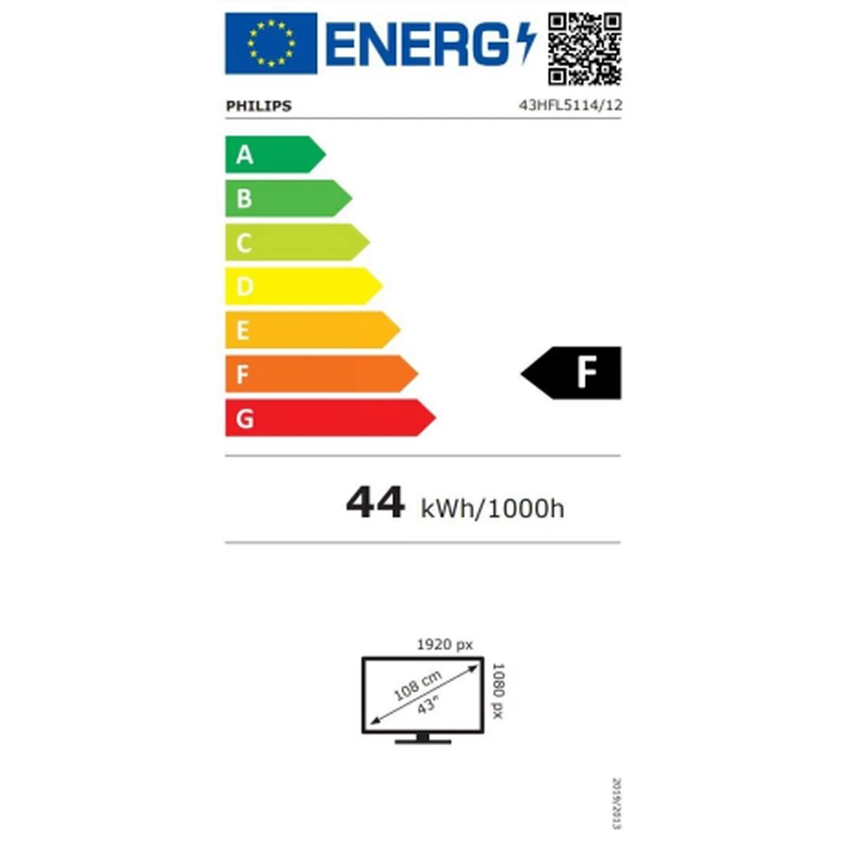 Smart TV Philips 43HFL5114/12 Full HD 43"