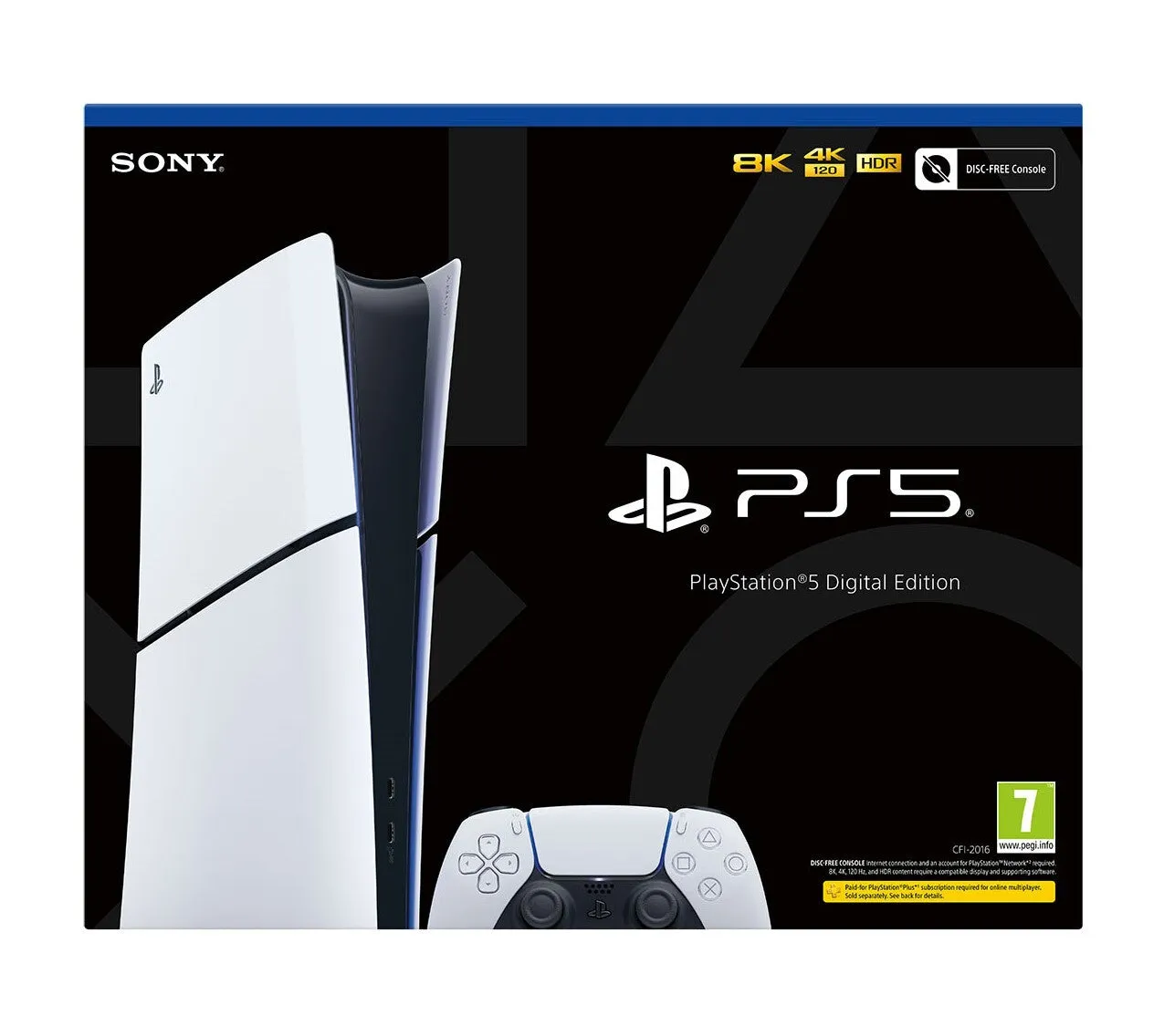 Sony Playstation 5 Digital Edition Model Group - Slim Console