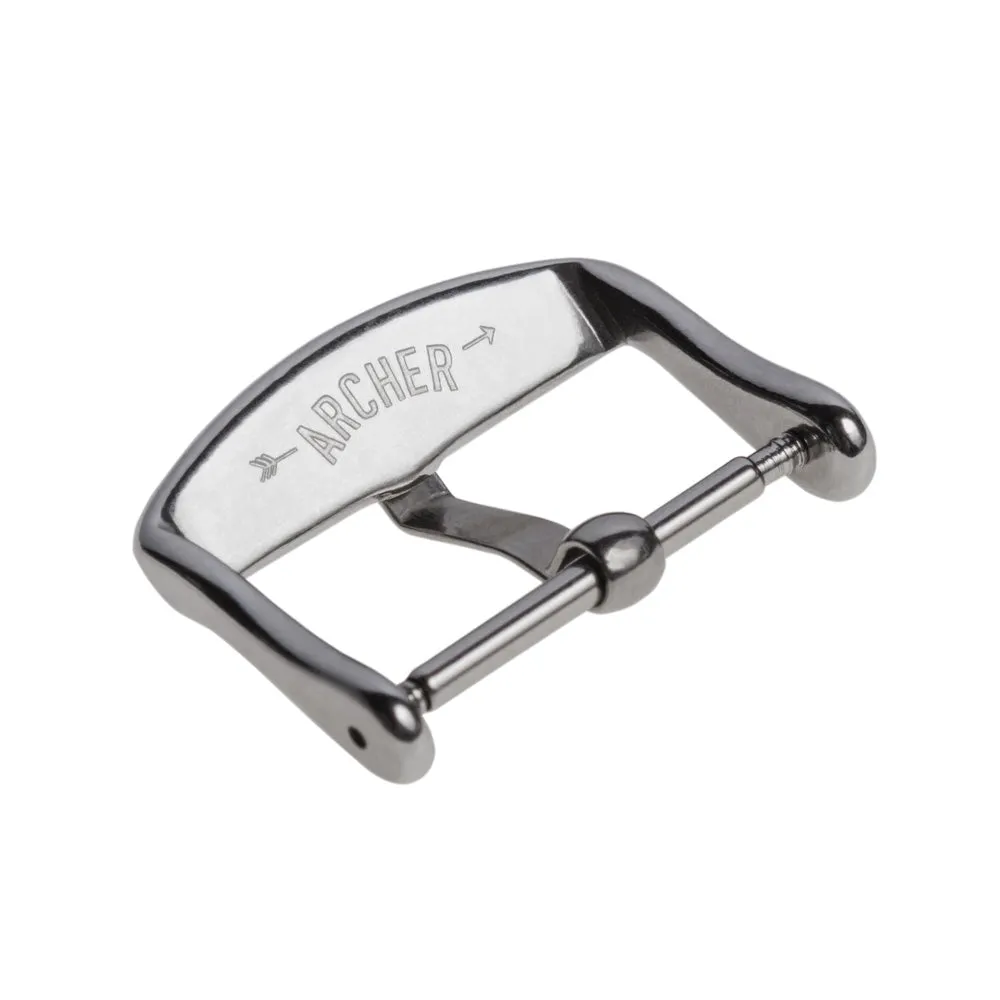 Stainless Steel Buckle - Polished Stainless Add-On