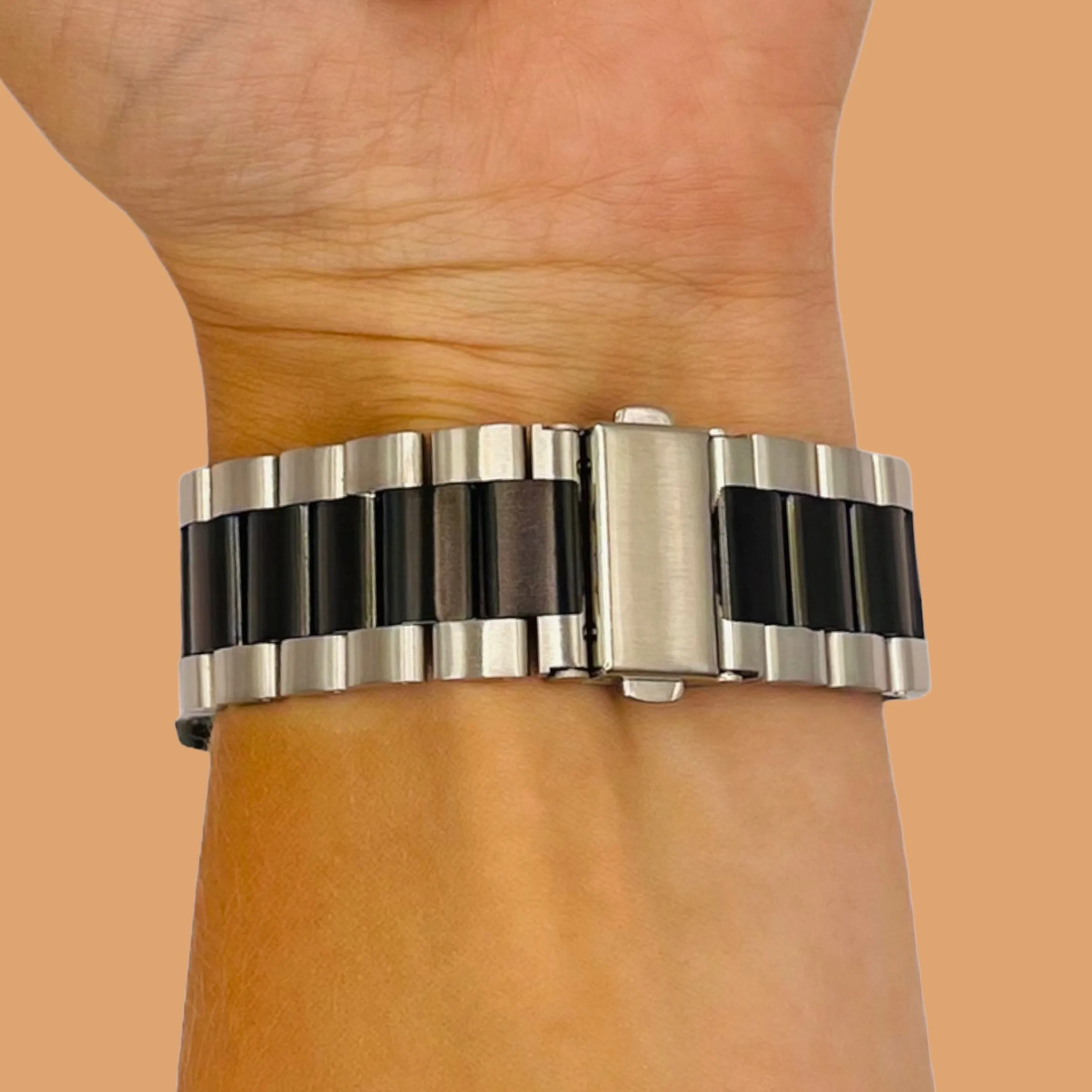 Stainless Steel Link Watch Strap Compatible with the Seiko 20mm Range