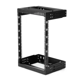 Startech.Com 15U 19" Wall Mount Network Rack - Adjustable Depth 12-20" 2 Post Open Frame Server Room Rack For Av/Data/ I