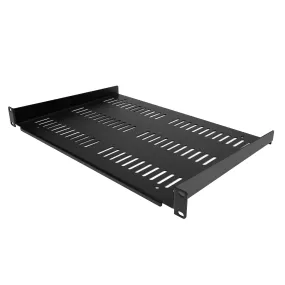 Startech.Com 1U Vented Server Rack Cabinet Shelf, 12In Deep Fixed Cantilever Tray, Rackmount Shelf For 19" Av/Data/Netwo