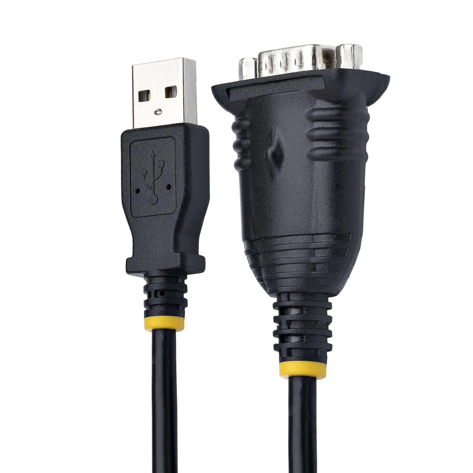 Startech.Com 3Ft (1M) Usb To Serial Cable, Db9 Male Rs232 To Usb Converter, Usb To Serial Adapter For Plc/Printer/Scanne