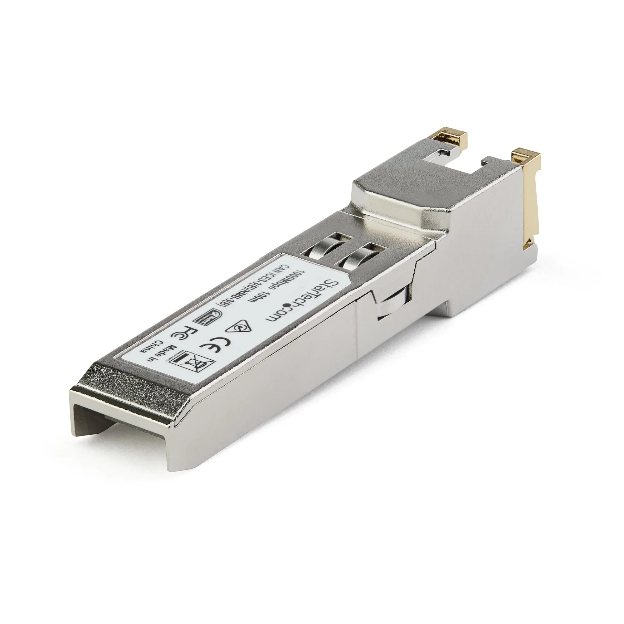 Startech.Com Cisco Glc-Te Compatible Module - Sfp To Rj45 - 1000Base-T 1G Copper Cat6/Cat5e Industrial Transceiver - Ext