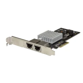 Startech.Com Dual Port 10G Pcie Network Adapter Card - Intel-X550at 10Gbase-T Pci Express 10Gbe Multi Gigabit Ethernet 5