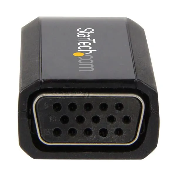 Startech.Com Hdmi To Vga Adapter - Aux Audio Output - Compact - 1920X1200 - Hdmi To Vga (Hd2vgamicra) - Video Converter