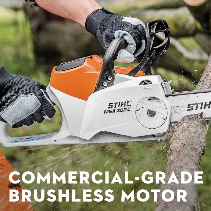 Stihl | MSA 200 C-B Battery-Powered Chainsaw | 14" bar w/ AP 300 S Battery & AP 301 Charger (MSA200-14-AP300S-AL301-COMBO)