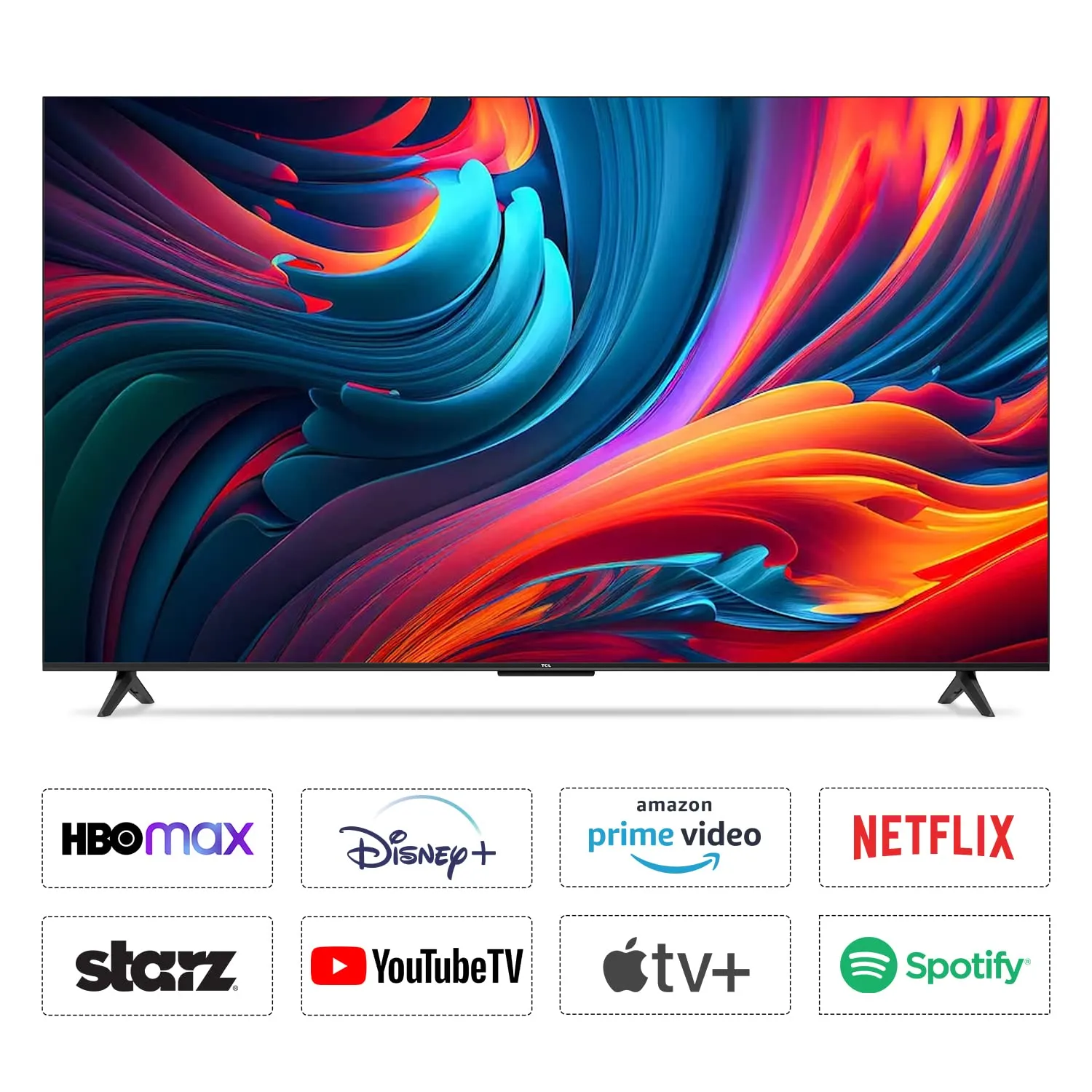 TCL 139 cm (55 inches) Bezel-Less Full Screen Series Ultra HD 4K Smart LED Google TV 55P635 Pro (Black)