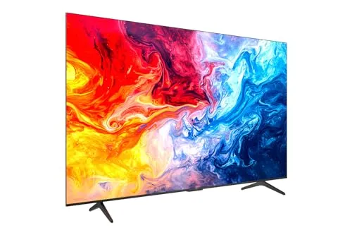 TCL 165 cm (65 inches) 4K Ultra HD Smart QLED Google TV 65P71B Pro (Black)