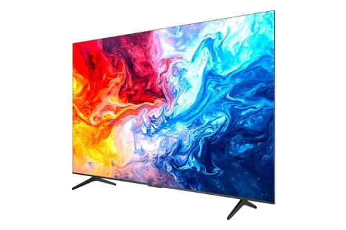 TCL 165 cm (65 inches) 4K Ultra HD Smart QLED Google TV 65P71B Pro (Black)