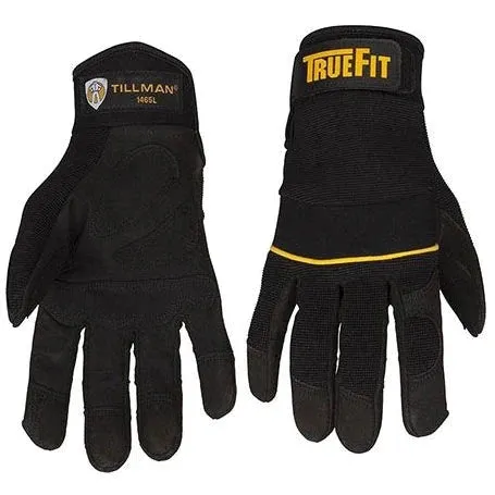 Tillman 1465 TrueFit Work Gloves w/ Reinforced Palm, Synthetic