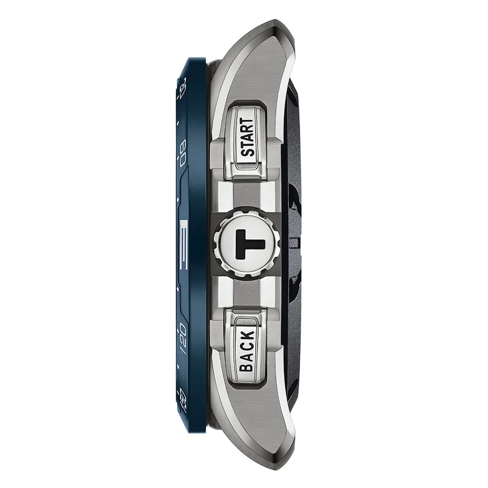 Tissot T-Touch Connect Solar T1214204705106 Titanium Blue Leather