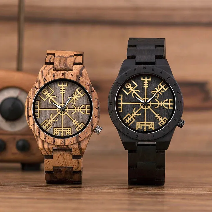 Vegvisir Wooden Watch