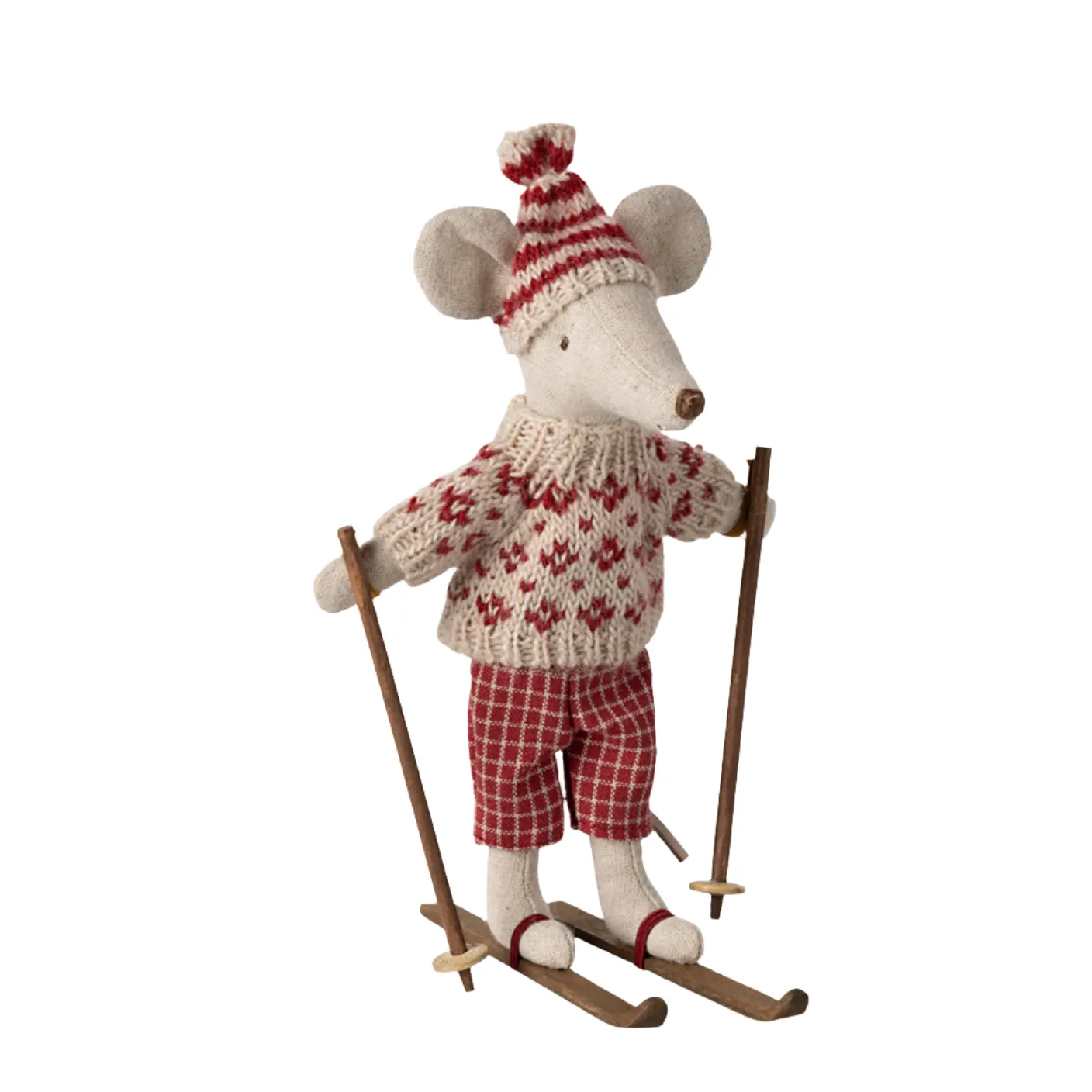 WINTER MOUSE SKI SET - MUM - RED