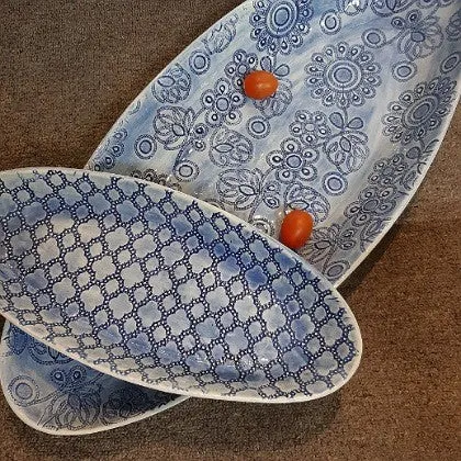 WONKIWARE PLATTER OVAL SERVING DISH