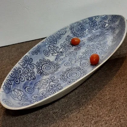 WONKIWARE PLATTER OVAL SERVING DISH