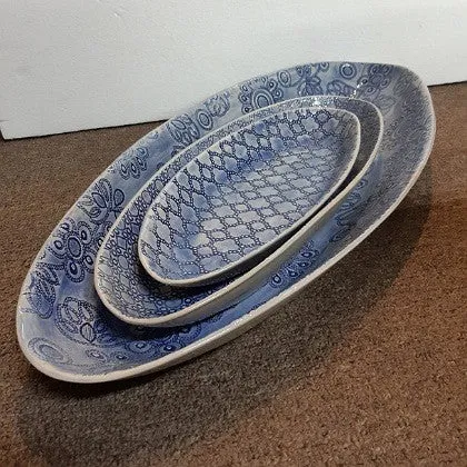 WONKIWARE PLATTER OVAL SERVING DISH