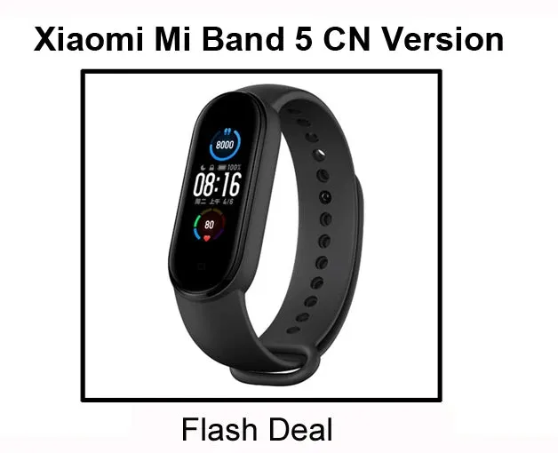 Xiaomi-relógio smartwatch mi band 5, esportivo, com monitor de frequência card