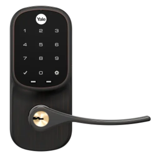 Yale Assure Lever Touchscreen Keypad Door Lever with Key Option