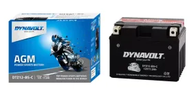 YTZ12-BS-C  DYNAVOLT AGM  12V11AH BATTERY